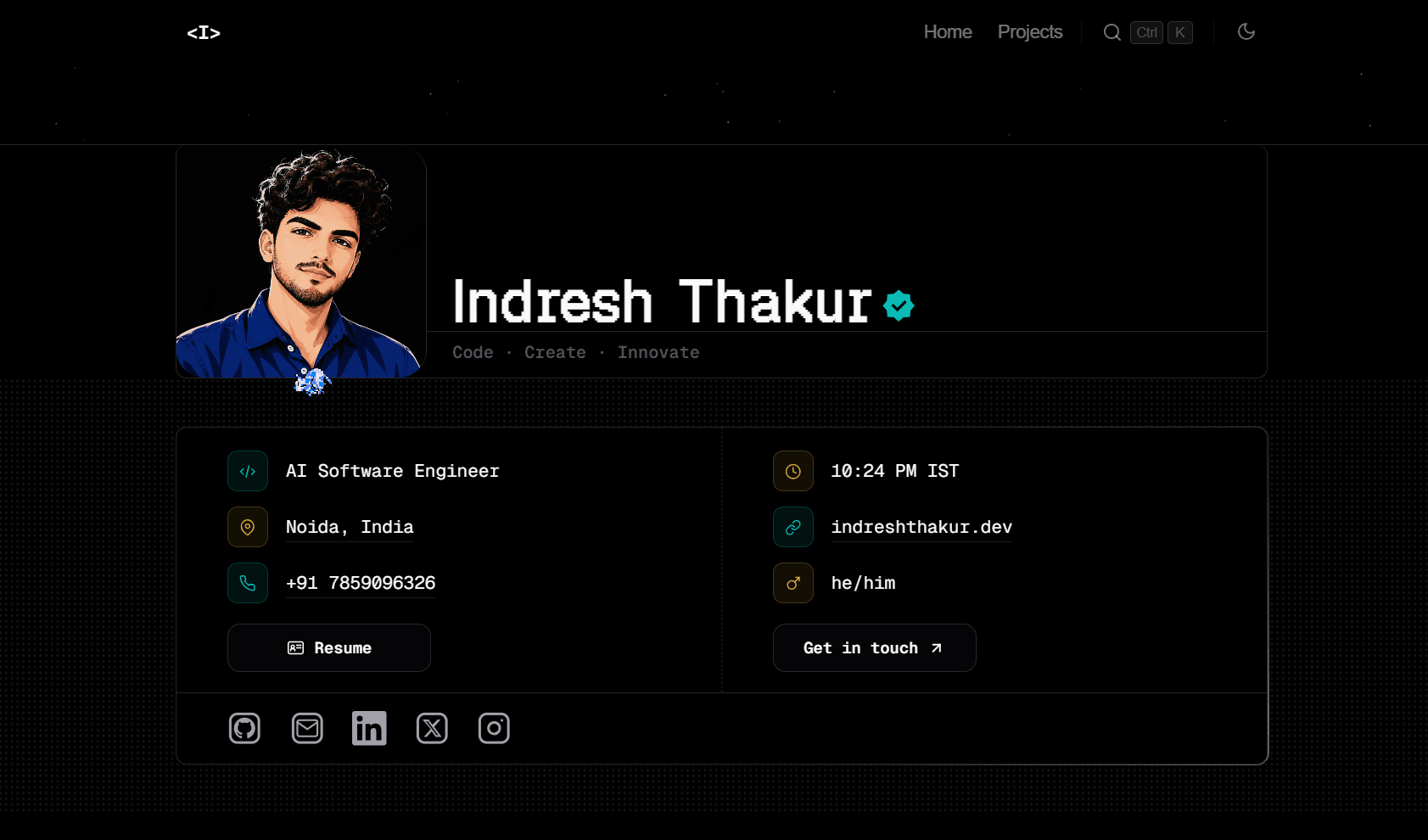 Portfolio Website